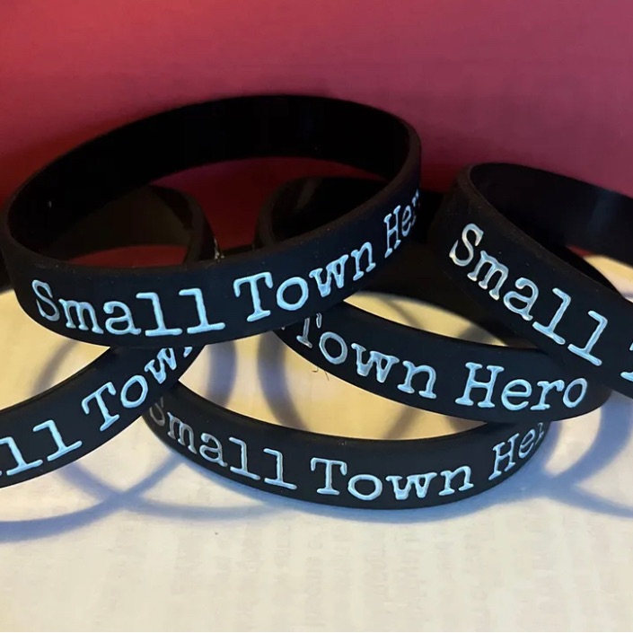 Small Town Hero Silicone Wrist Bands